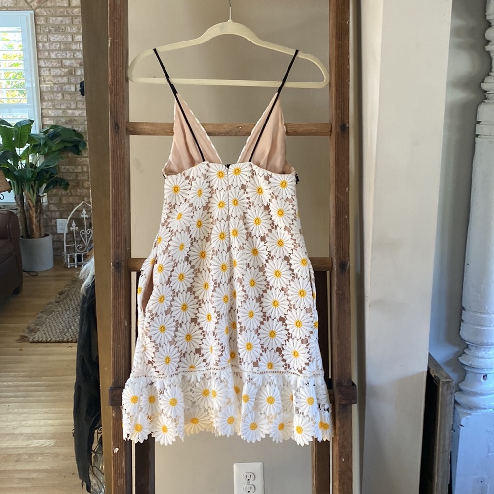 ABS by Allen Schwartz Daisy SUNFLOWER Summer Dress XS MADE IN USA NEW - Picture 8 of 14